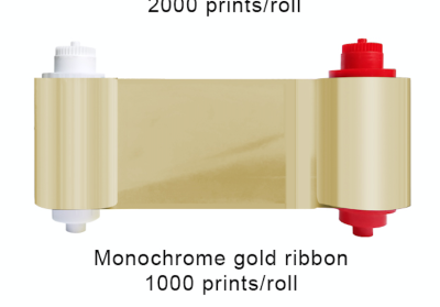 Magicard Gold Ribbon 1000 - Image 3
