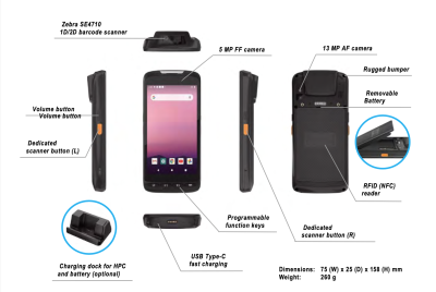 Senor HPC X5A Handheld PC - Image 2